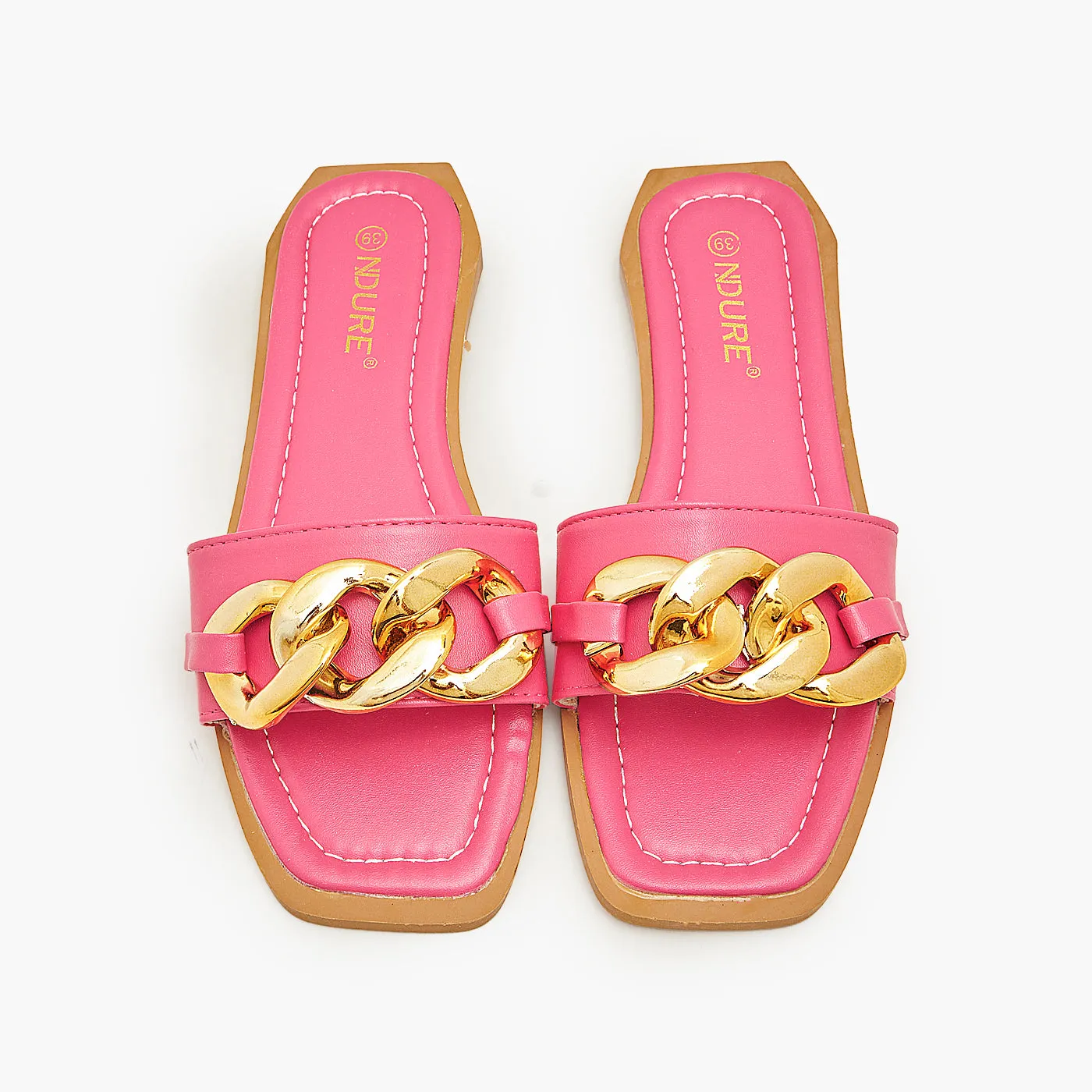 Chain Embellished Slides