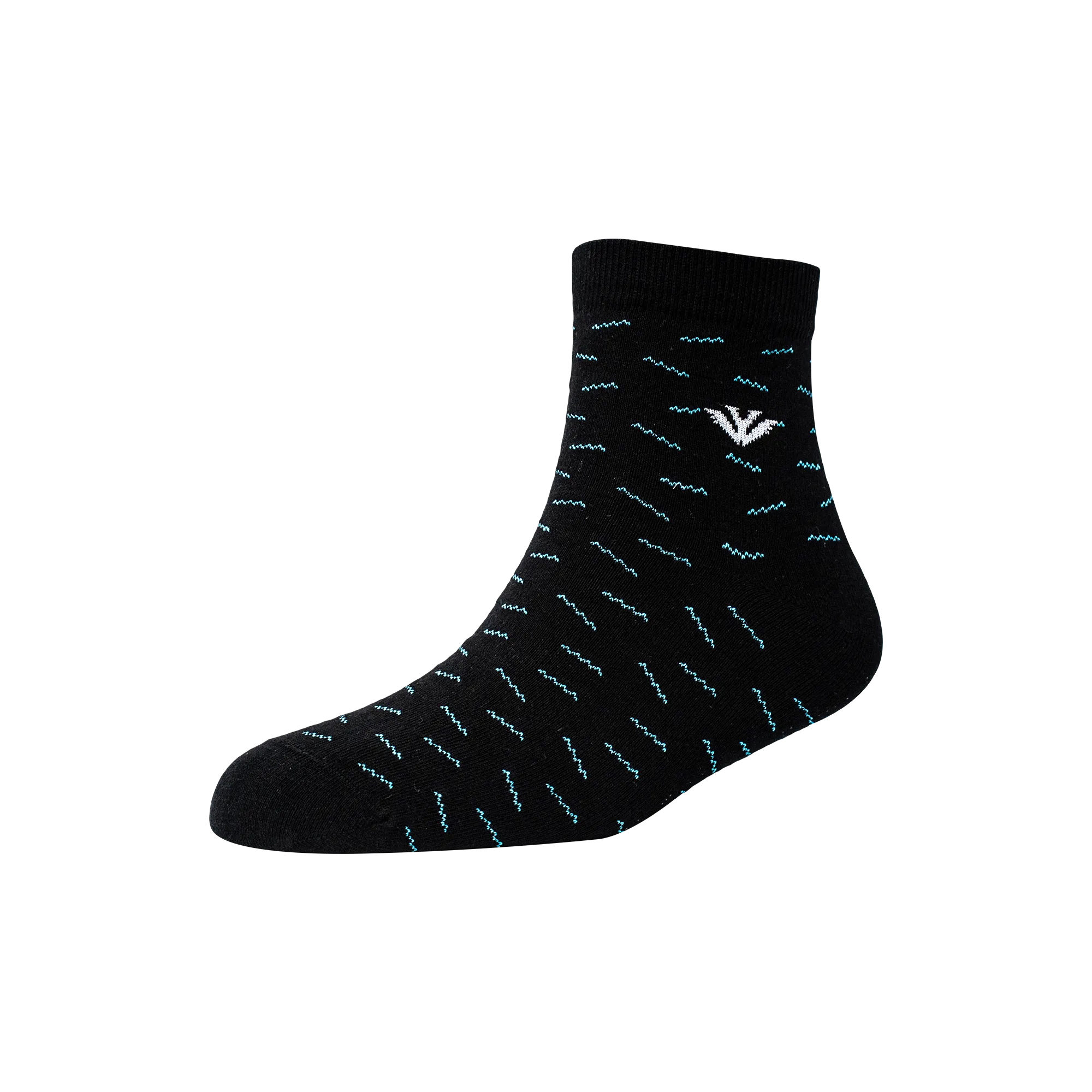 Men's YW-M1-267 Zig Zag Ankle Socks